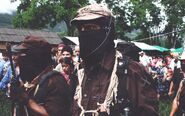 1994: ZAPATISTAS ALLY WITH MUTANT SUPPORTERS. The Zapatista resistance militia enlists the help of mutant soldiers. The Zapatista resistance, aided by mutant freedom fighters, engages in armed conflict against the Mexican government in Southern Mexico.