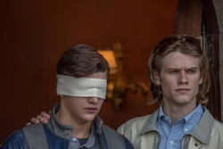 Alex takes his brother Scott to a new school while reuniting with Hank and Charles.