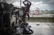 Deadpool leap