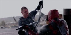 Deadpool fights Ajax