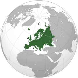 Europe (orthographic projection)