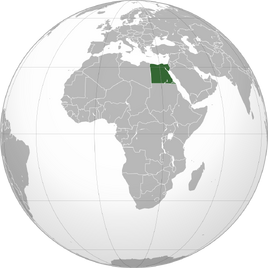 Egypt (orthographic projection)