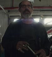 Unknown actor as Motorcycle Engineer