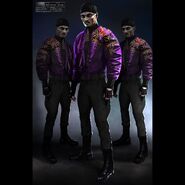 XMDP Red Lotus Gang Concept Art