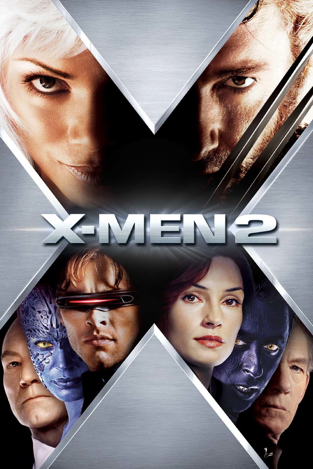 x men 2 movie poster