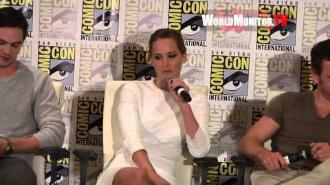 Jennifer Lawrence Hilarious Response at 'X Men Days of Future Past' Comic Con 2013
