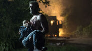 Wolverine saves Laura from X-24