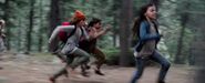 Project X-23 children running to escape from X-24 and the Reavers