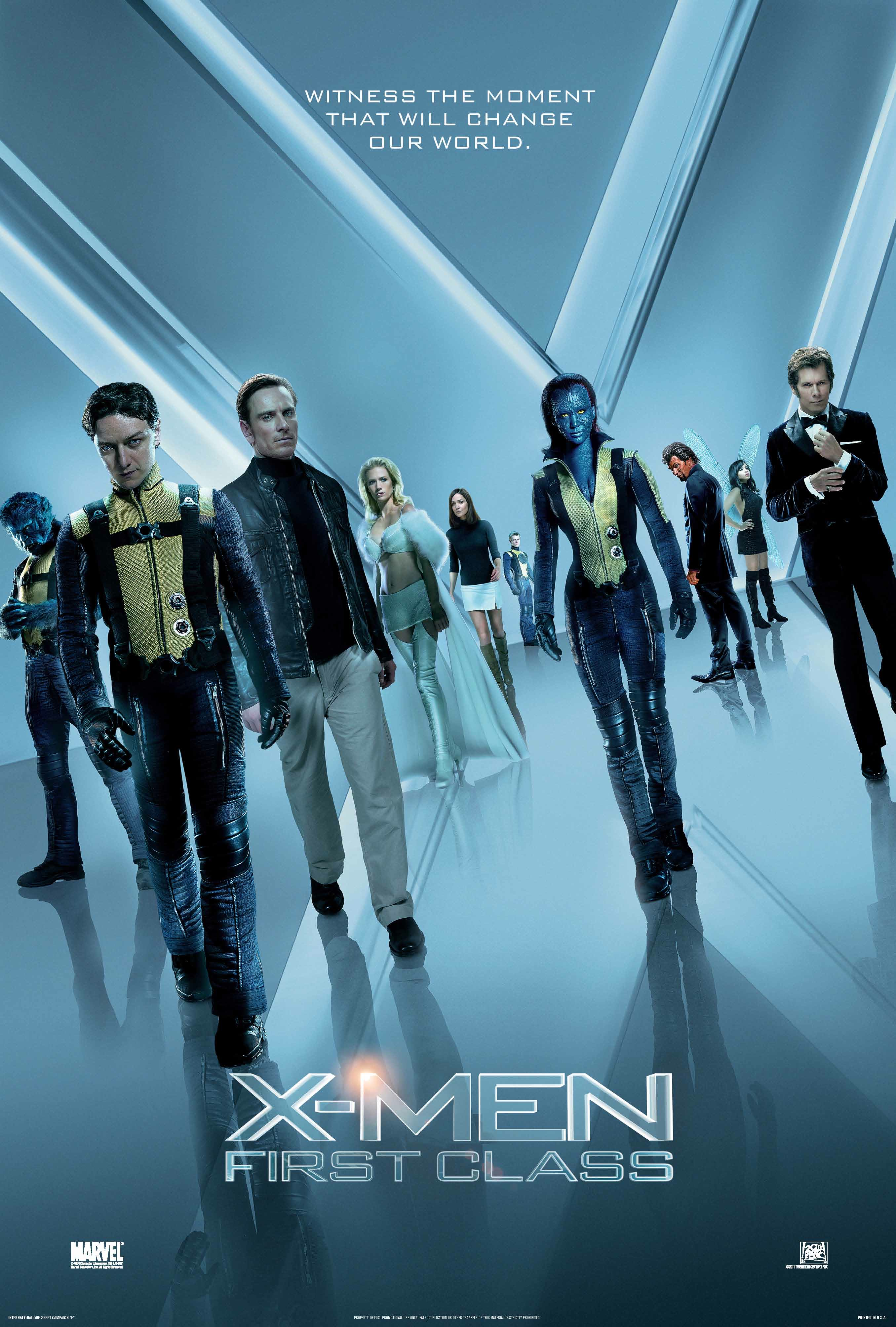 x men first class character poster