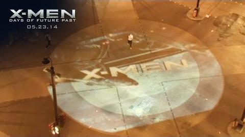 X-Men Days of Future Past Oxford Circus Projection 20th Century FOX