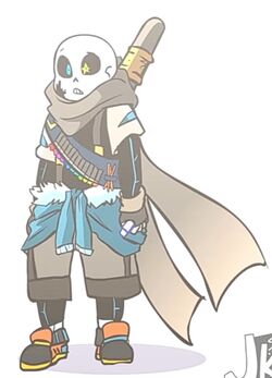 Sagaverse Official — Can you draw Horror Sans eating Ink?