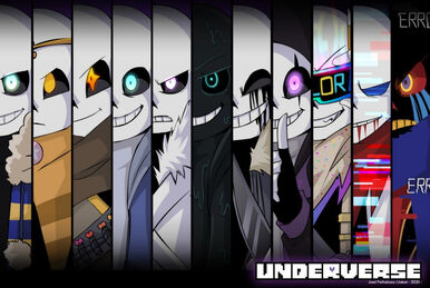 Fatal Chaos Sans Vs Fatal Error Sans #Underverse #EtherZeroverse #Fata