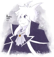 The birthday illustration of X!Asriel