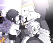 X!Frisk, X!Toriel and X!Chara in XTale III