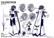 The official reference sheet of X!Mettaton