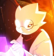 X!Alphys in Underverse 0.5 (overwritten)