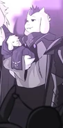 X!Asriel (baby) and X!Toriel in XTale IX