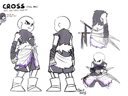 Cross Sans X-Tale on X: @FellSans_UT Thank you so much! Cross happily  takes the taco eating it.  / X