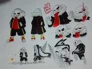 Concept art for Underverse 0.2 from 2016