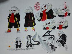 Underfell!Sans, XTale Wiki