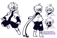 The official concept art of X-Event!Chara