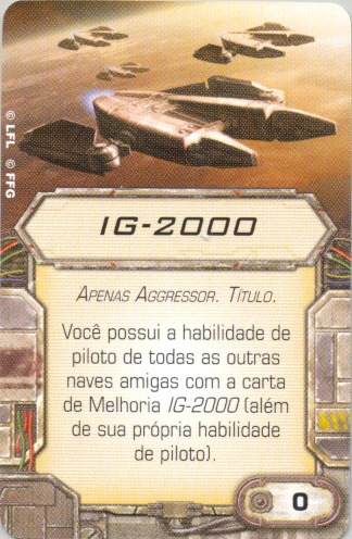 IG-2000 | Wiki X-Wing Jogo de Miniaturas | Fandom