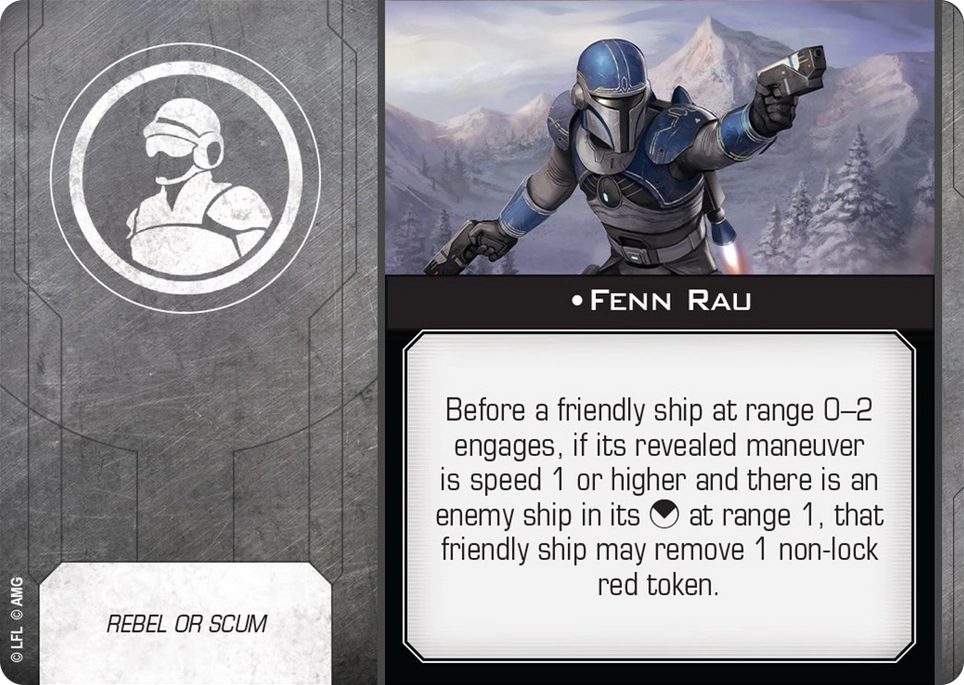 Fenn Rau Crew X Wing Miniatures Second Edition Wiki Fandom