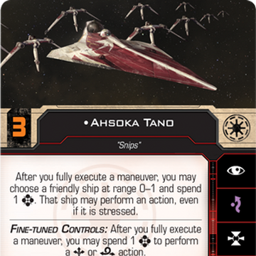 Ahsoka Tano Delta 7 X Wing Miniatures Second Edition Wiki Fandom