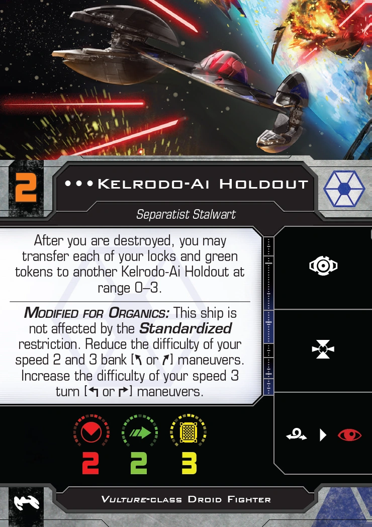KelrodoAi Holdout XWing Miniatures Second Edition Wiki Fandom