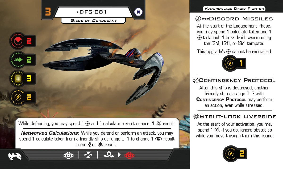 DFS081 (Siege Of Coruscant) XWing Miniatures Second Edition Wiki