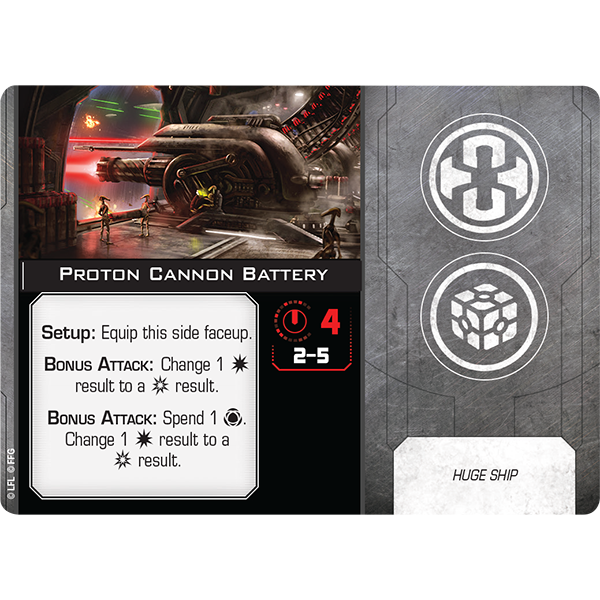 Proton Cannon Battery XWing Miniatures Second Edition Wiki Fandom