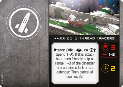 SWINSWING おまとめ2点 XX-23 S-Thread Tracers | X-Wing Miniatures: Second Edition Wiki