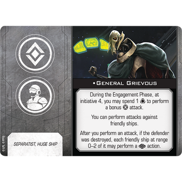Star wars destiny general grievous 2025