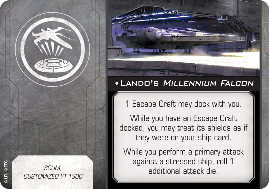 Lando's Millennium Falcon