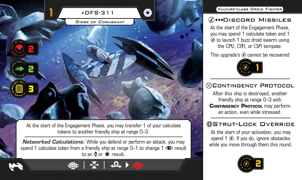 DFS311 (Siege Of Coruscant) XWing Miniatures Second Edition Wiki