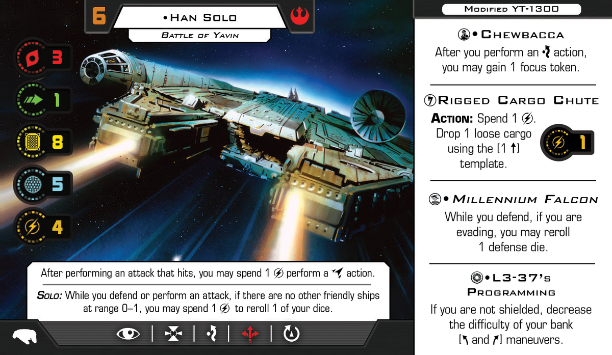Han Solo (Battle Of Yavin) | X-Wing Miniatures: Second Edition Wiki | Fandom