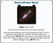 Electro-Proton Bomb
