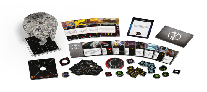 Star wars x wing millennium falcon sale
