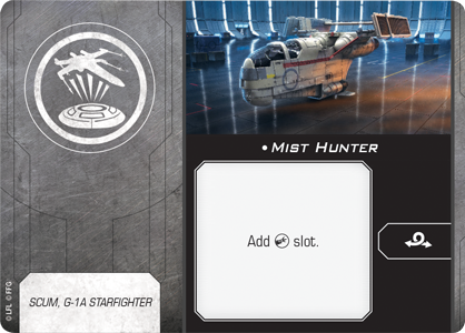 x wing mist hunter