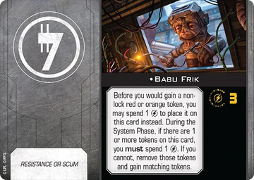 Babu Frik | X-Wing Miniatures: Second Edition Wiki | Fandom