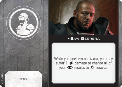 Saw gerrera outlet u wing