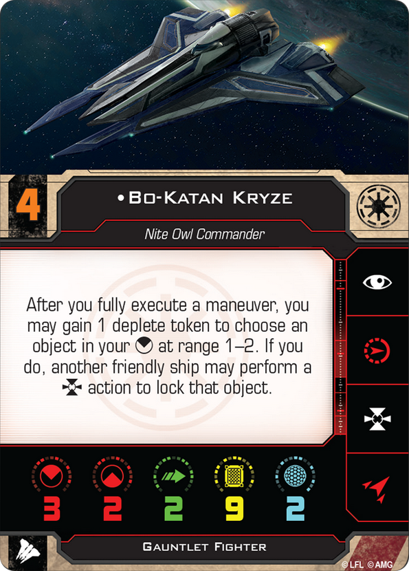 Bo-Katan Kryze (Gauntlet Fighter/Republic) | X-Wing Miniatures: Second  Edition Wiki | Fandom