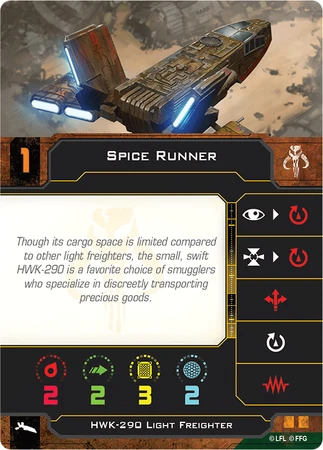 Spice Runner | X-Wing Miniatures: Second Edition Wiki | Fandom
