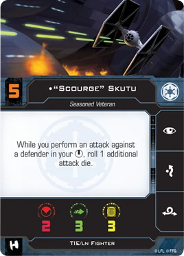 Scourge Skutu Pilot Card