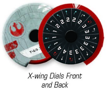Galactic Empire Maneuver Dials Star Wars X-Wing 2nd Edition