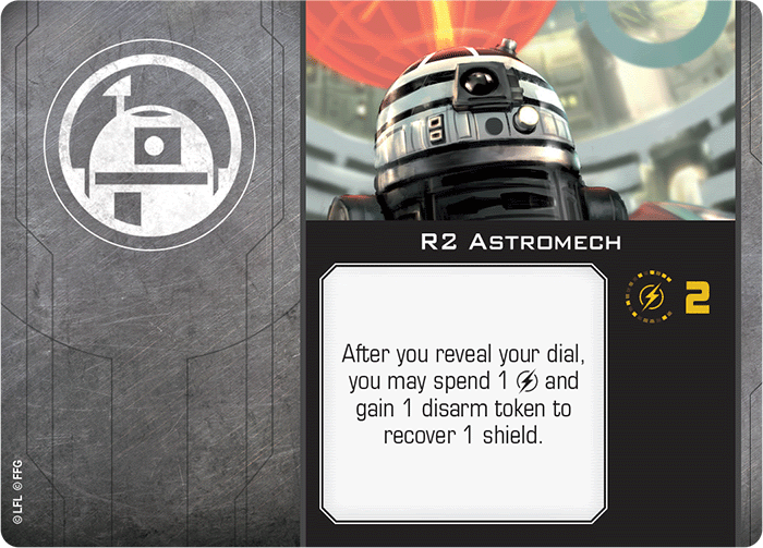 Star Wars X-Wing 2.0 Astromech Cards R5 ASTROMECH 