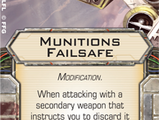 Munitions Failsafe