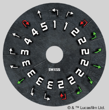 Protectorate Starfighter Maneuver Dial