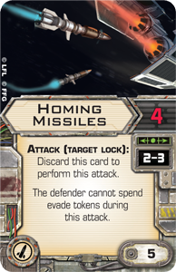 X-Wing 2.0 2x Proton Rockets Missile Upgrade