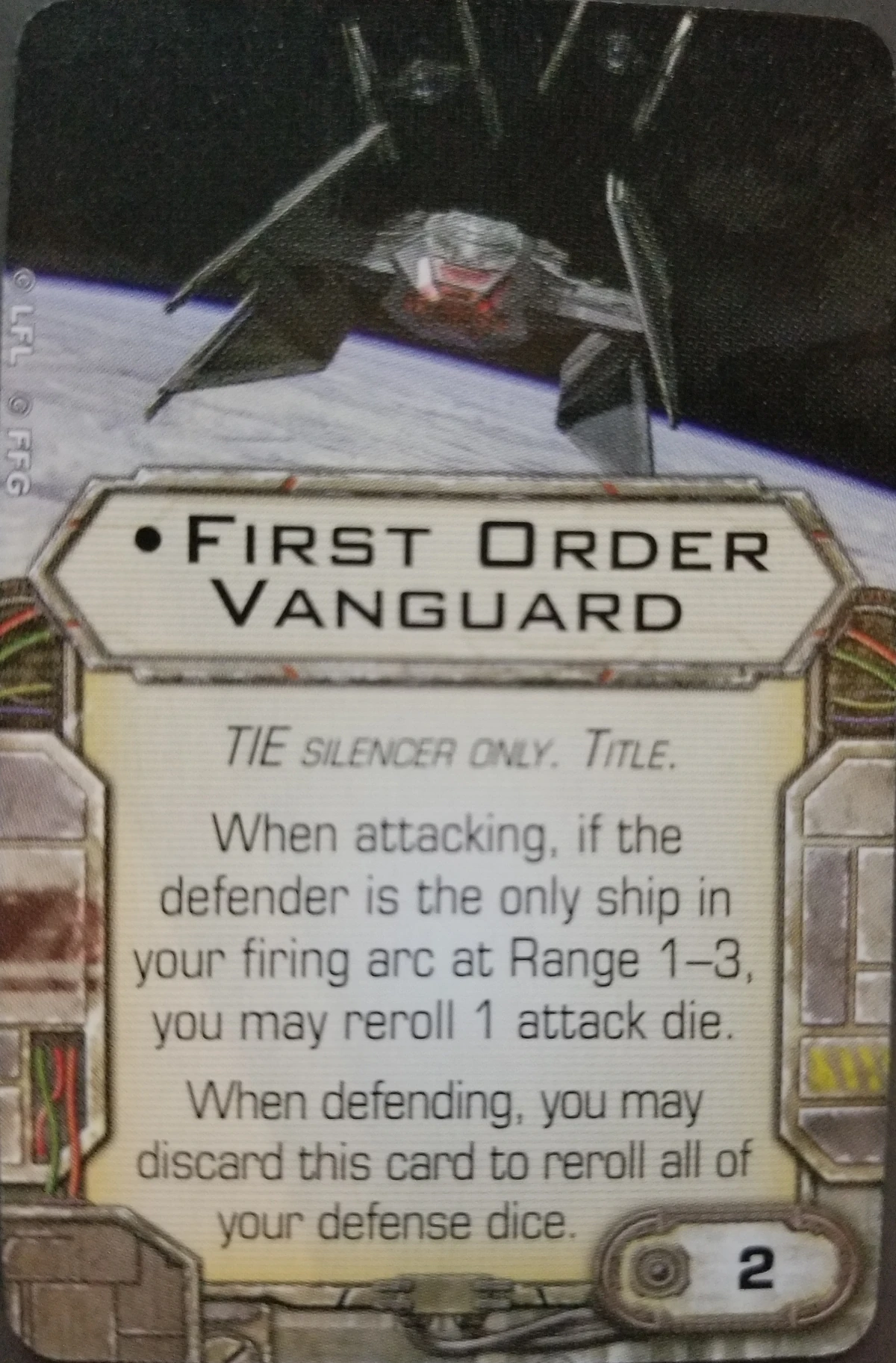 First Order Vanguard XWing Miniatures Wiki Fandom